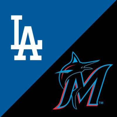 MLB - Los Angeles Dodgers at Miami Marlins