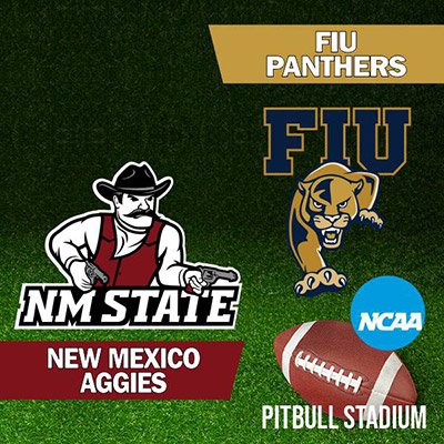 NCAA - New Mexico Aggies at FIU Panthers Football