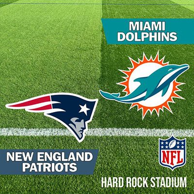 NFL - New England Patriots at Miami Dolphins