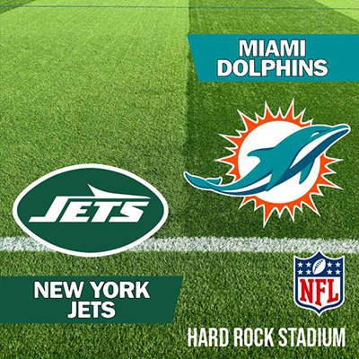 NFL - New York Jets at Miami Dolphins