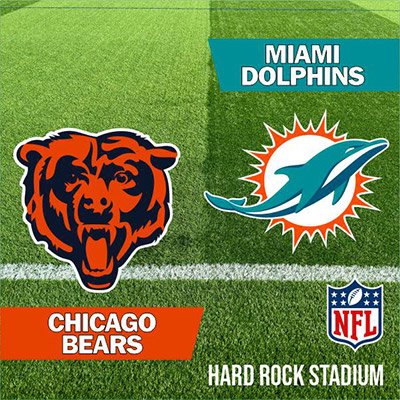 NFL - Chicago Bears at Miami Dolphins