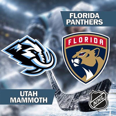 NHL - Utah Mammoth at Florida Panthers
