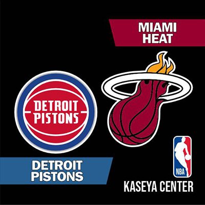 NBA - Detroit Pistons at Miami Heat