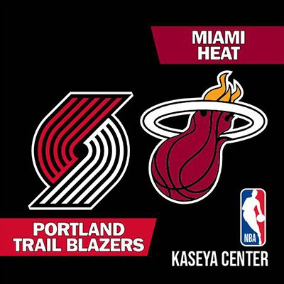 NBA - Portland Trail Blazers at Miami Heat