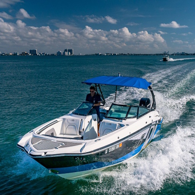Drago 27 ft Blue Sport Monterey Boat Rental