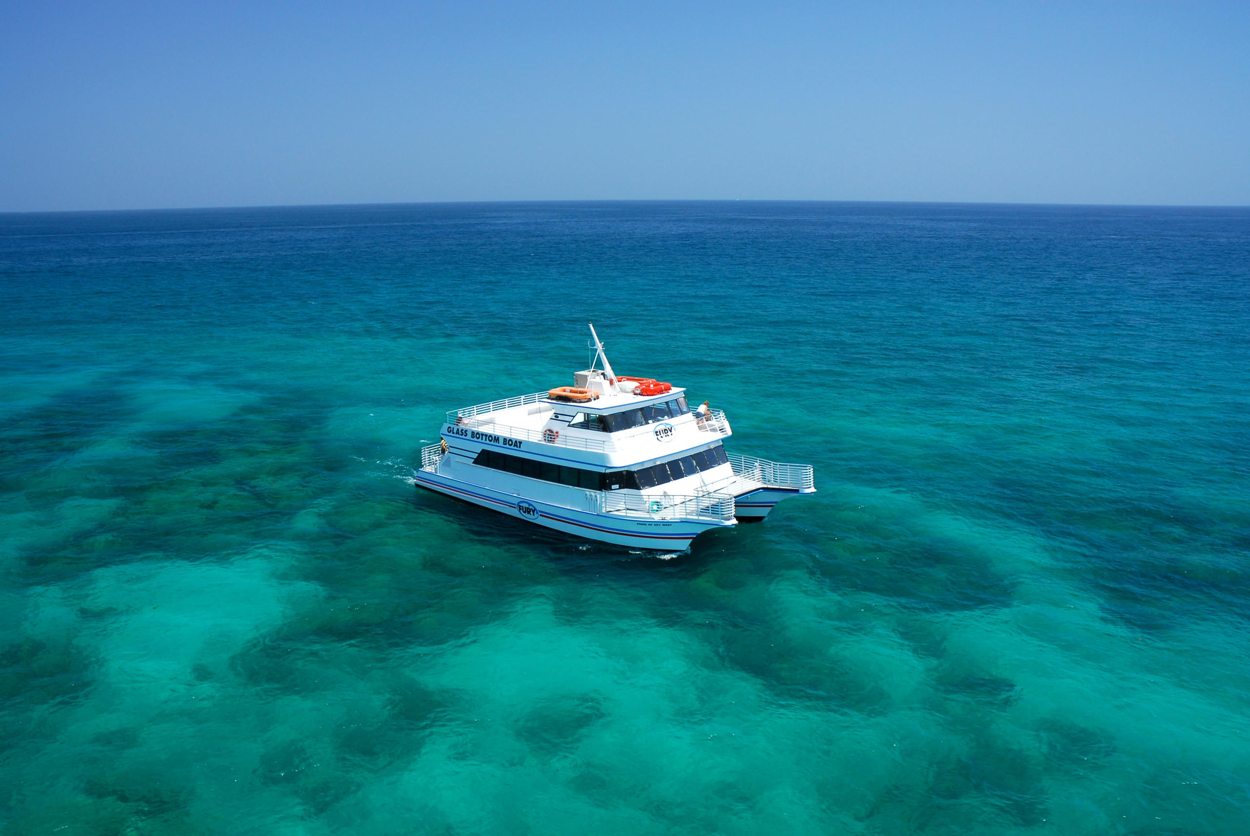 Glass Bottom Boat Reef Eco Tour — Key West