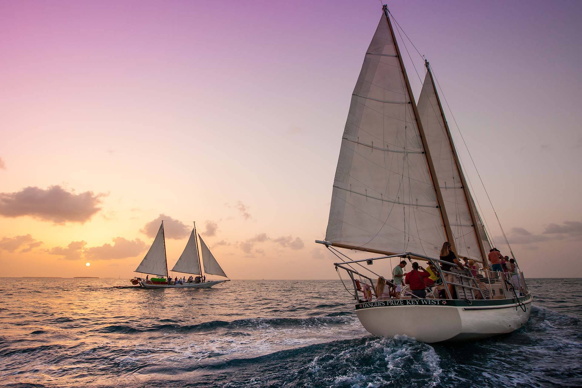 Key West Wind & Wine Sunset Sail — Key West