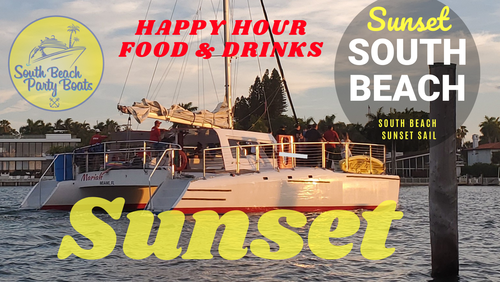 South Beach Sunset Sail — Miami