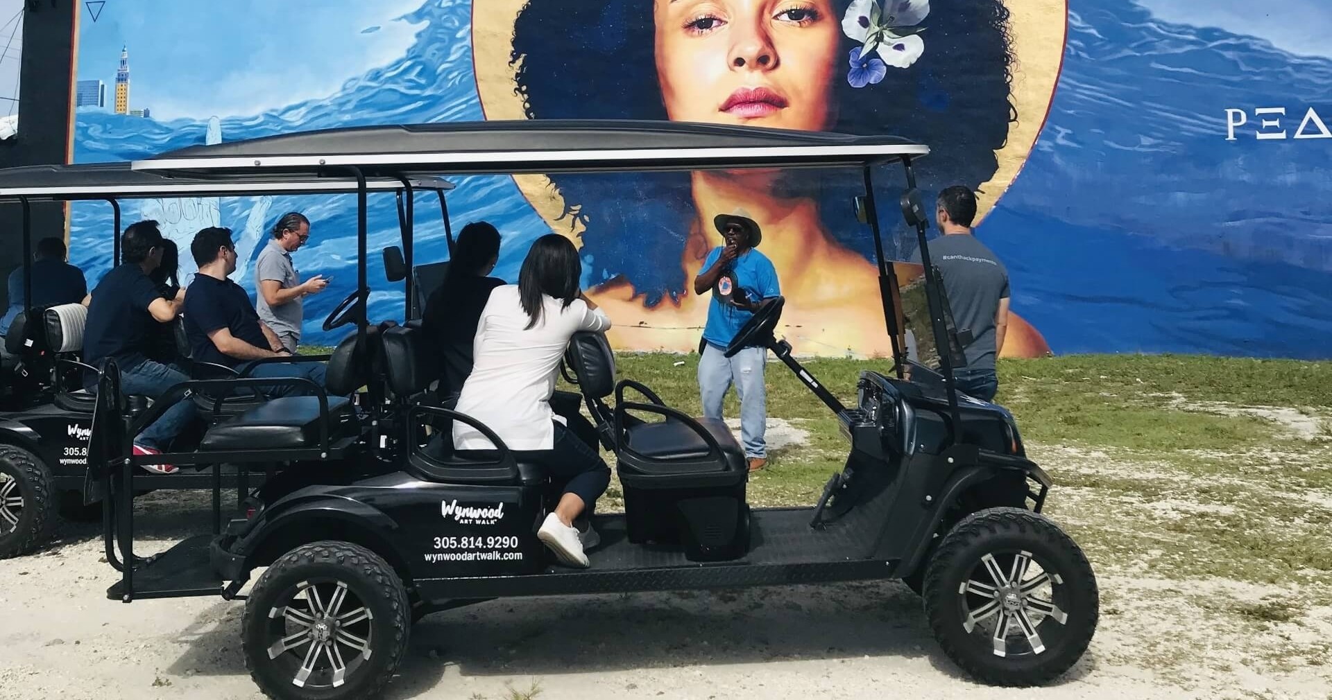 Wynwood Graffiti BREWERY Golf Cart Tour in Miami