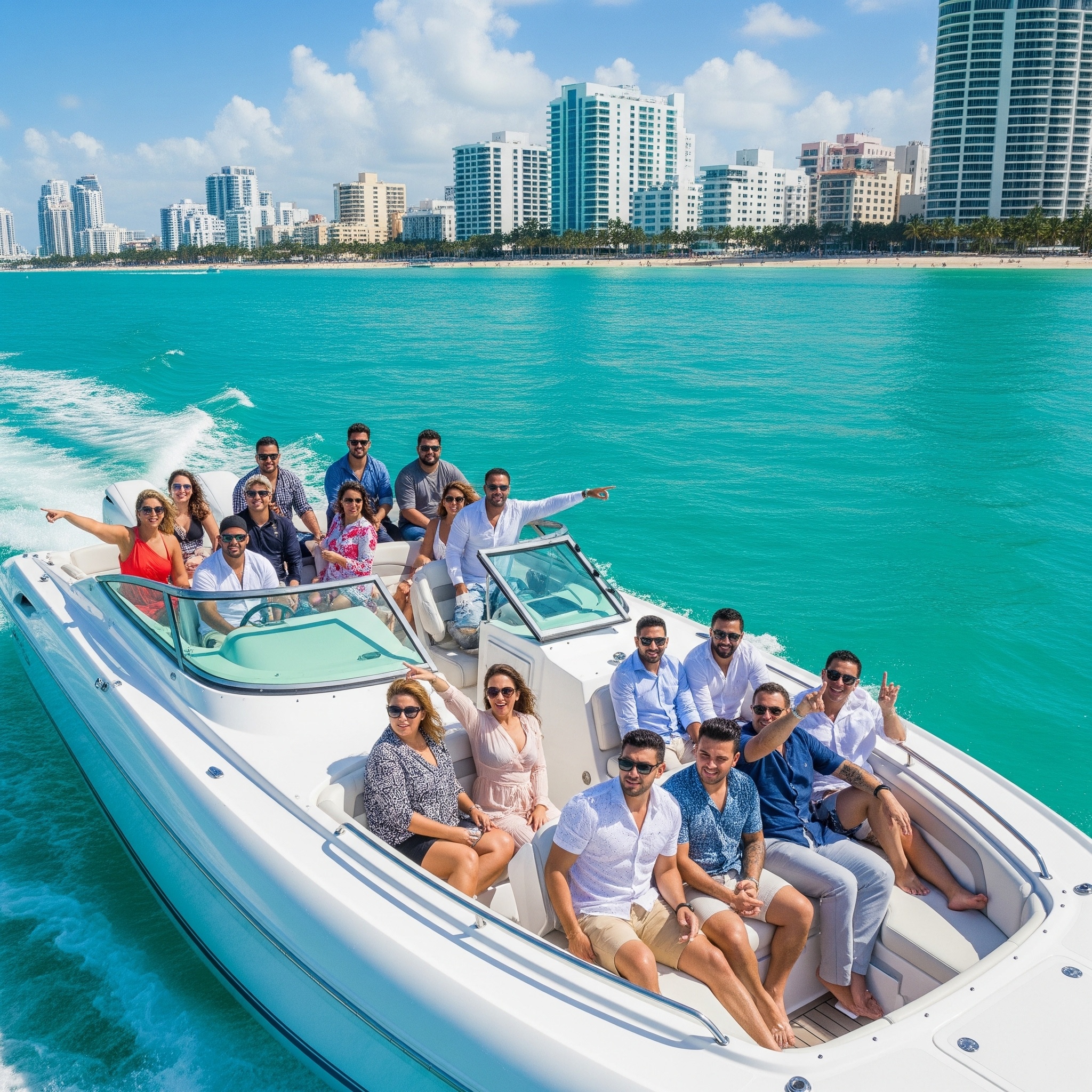 Miami Speedboat Tour — Miami Beach
