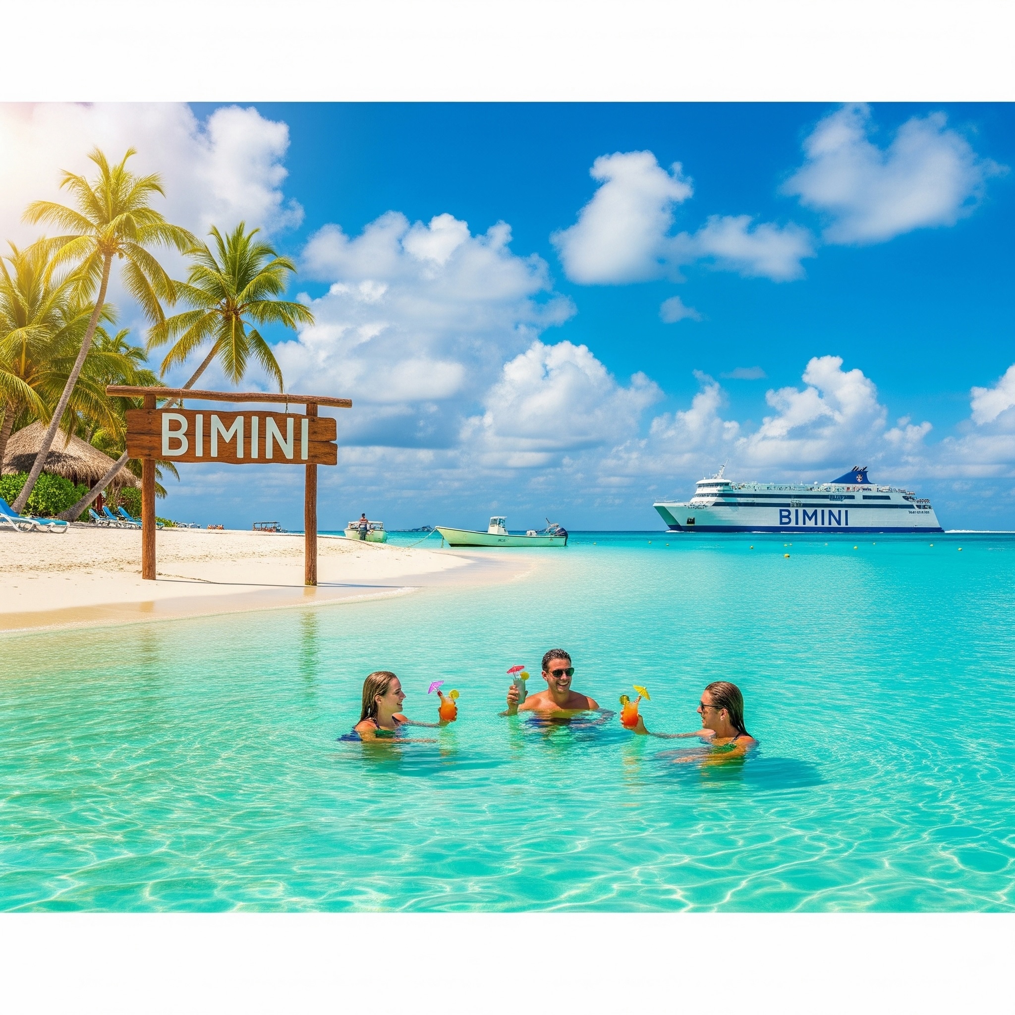 Bimini Island Day Trip by Fast-Ferry in Fort Lauderdale