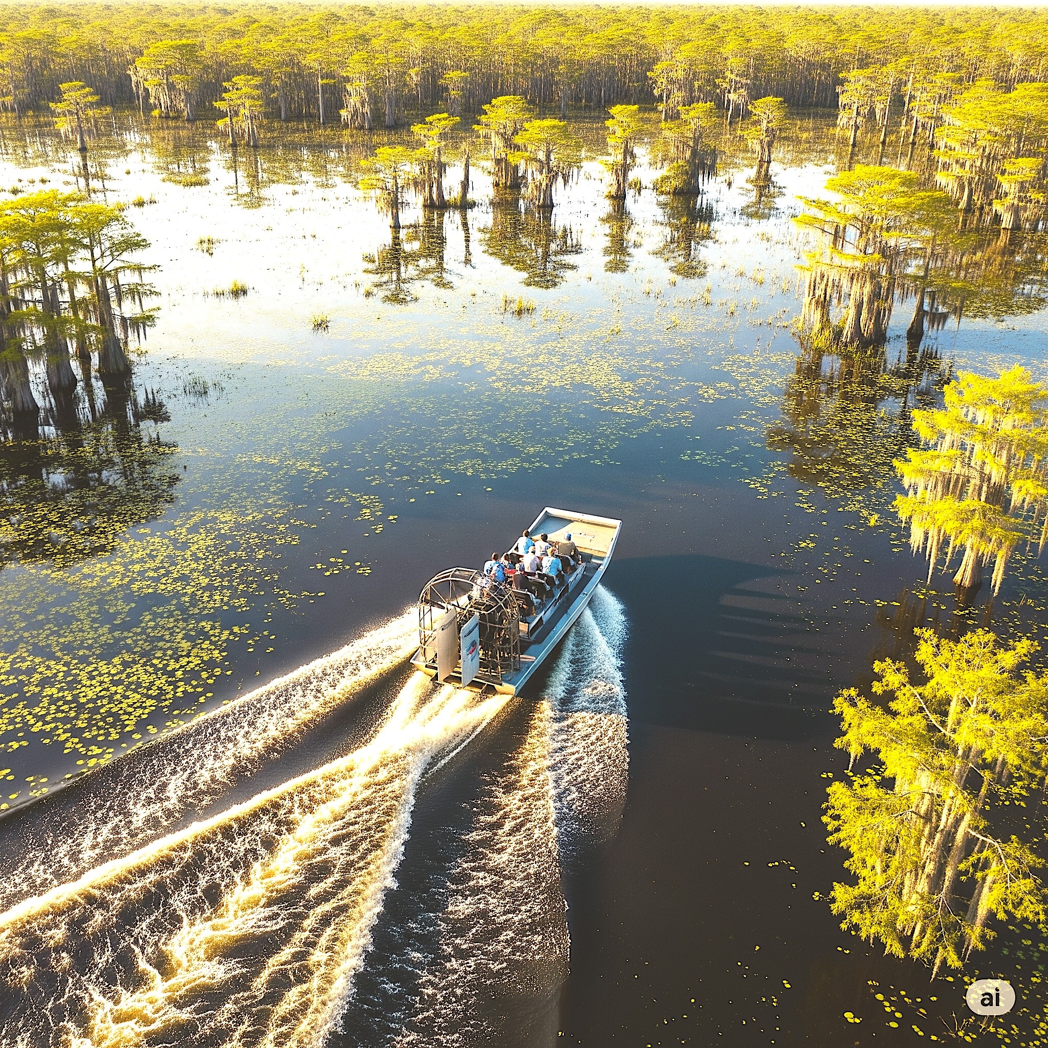 from South Beach: Everglades Airboat Tour incl. transportation