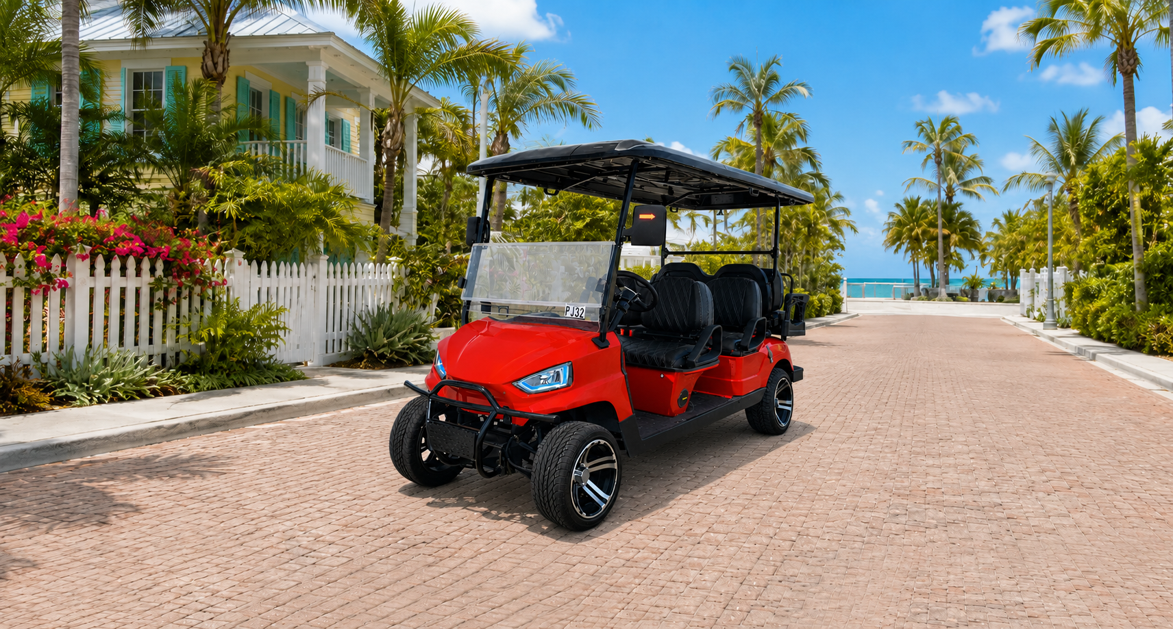 6-Passenger Gas Powered Golf Cart