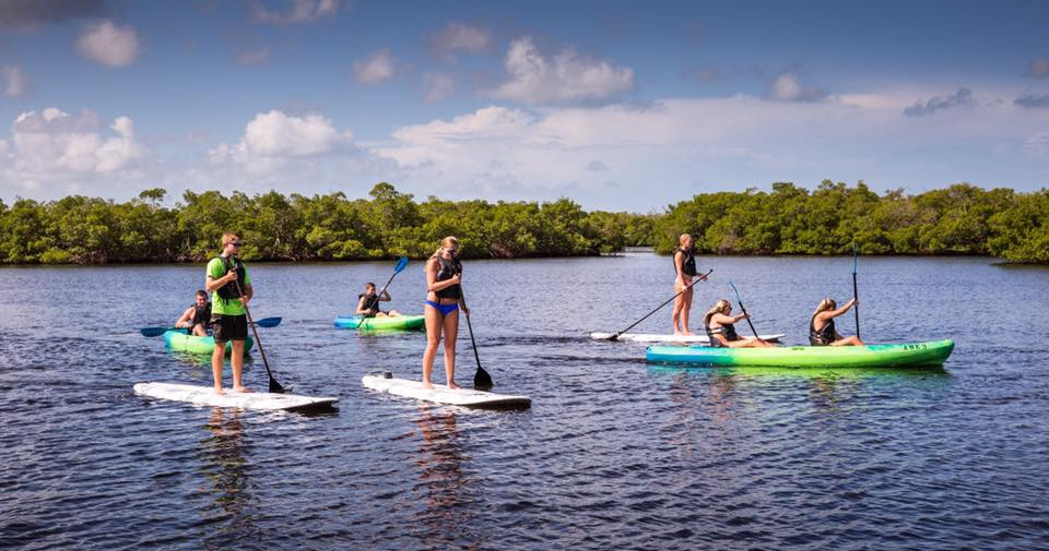 2 Hour Kayak, SUP & GoBoat Rental (Must be 18 year old to drive Go Boat) at AWE Marina