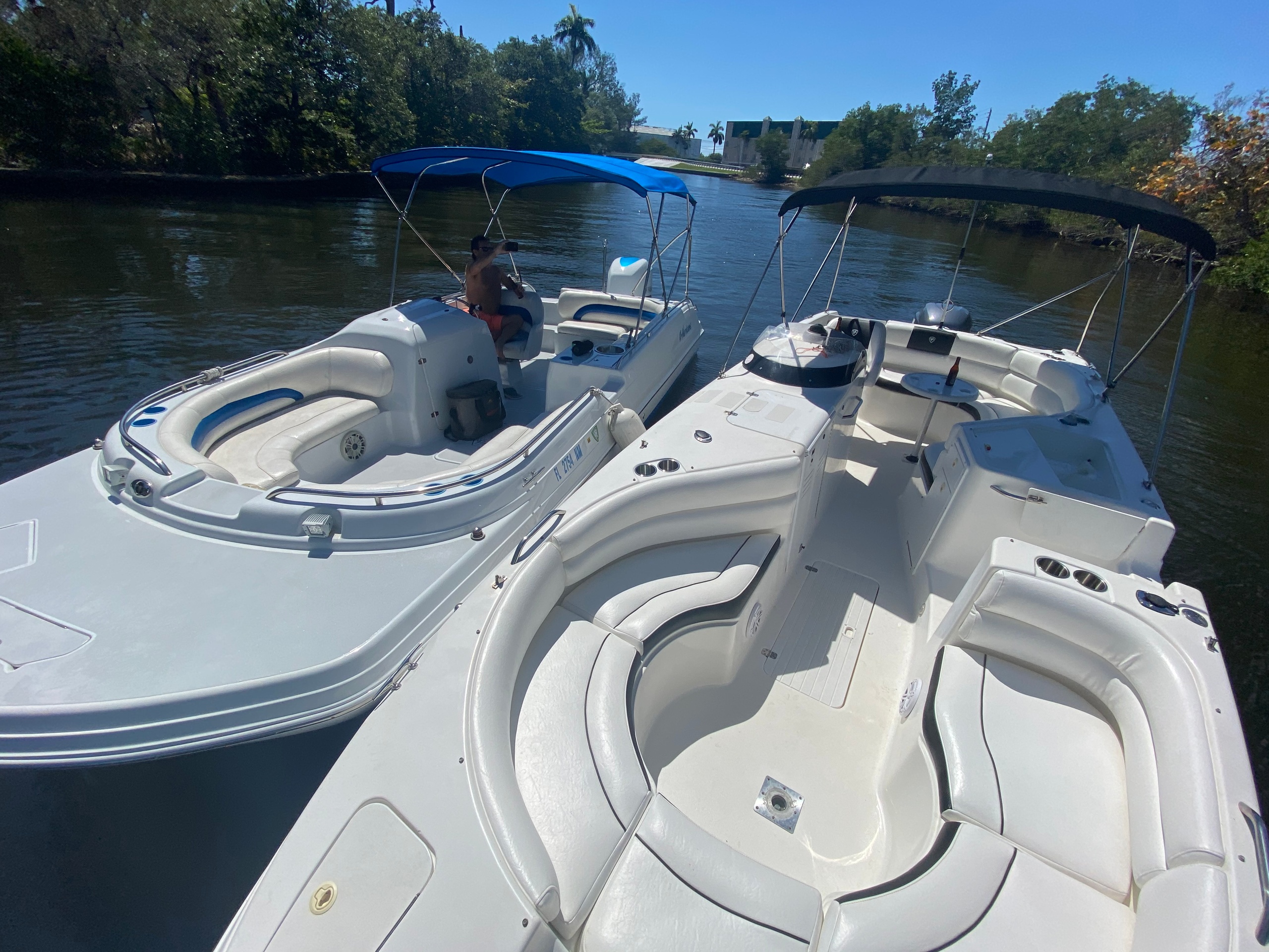 Huge Deck Boat Rentals