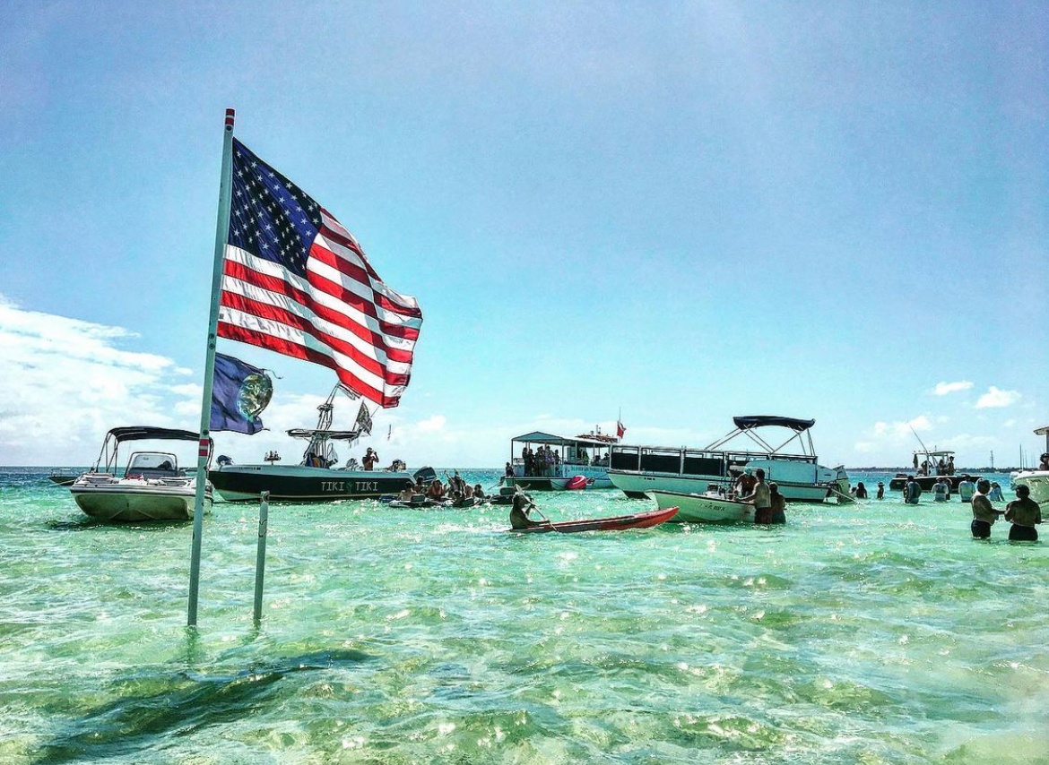 Large Party Sandbar Charter — Islamorada