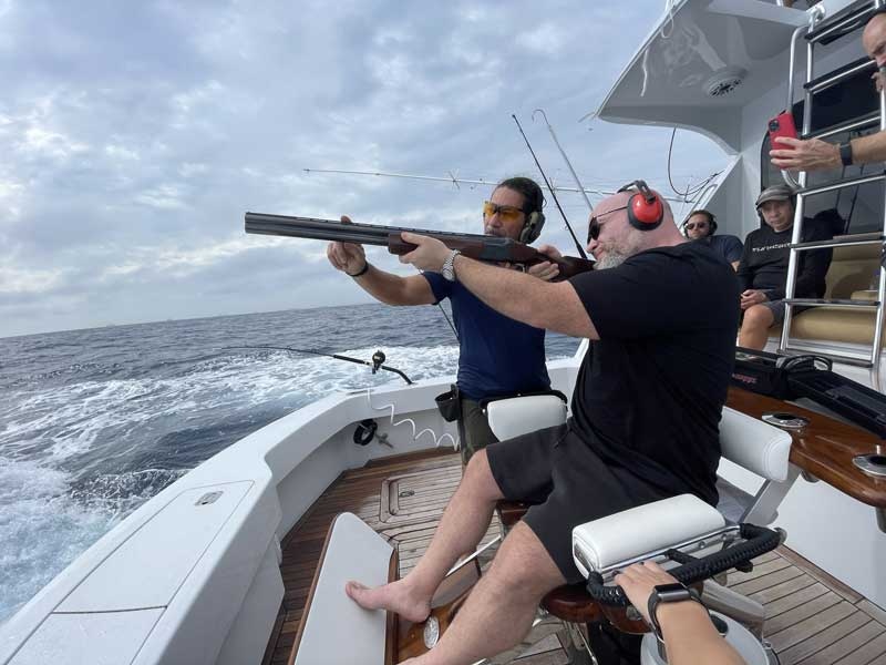 Yachts N Guns - Miami Private Charter Ocean Skeet Adventure — Miami Beach