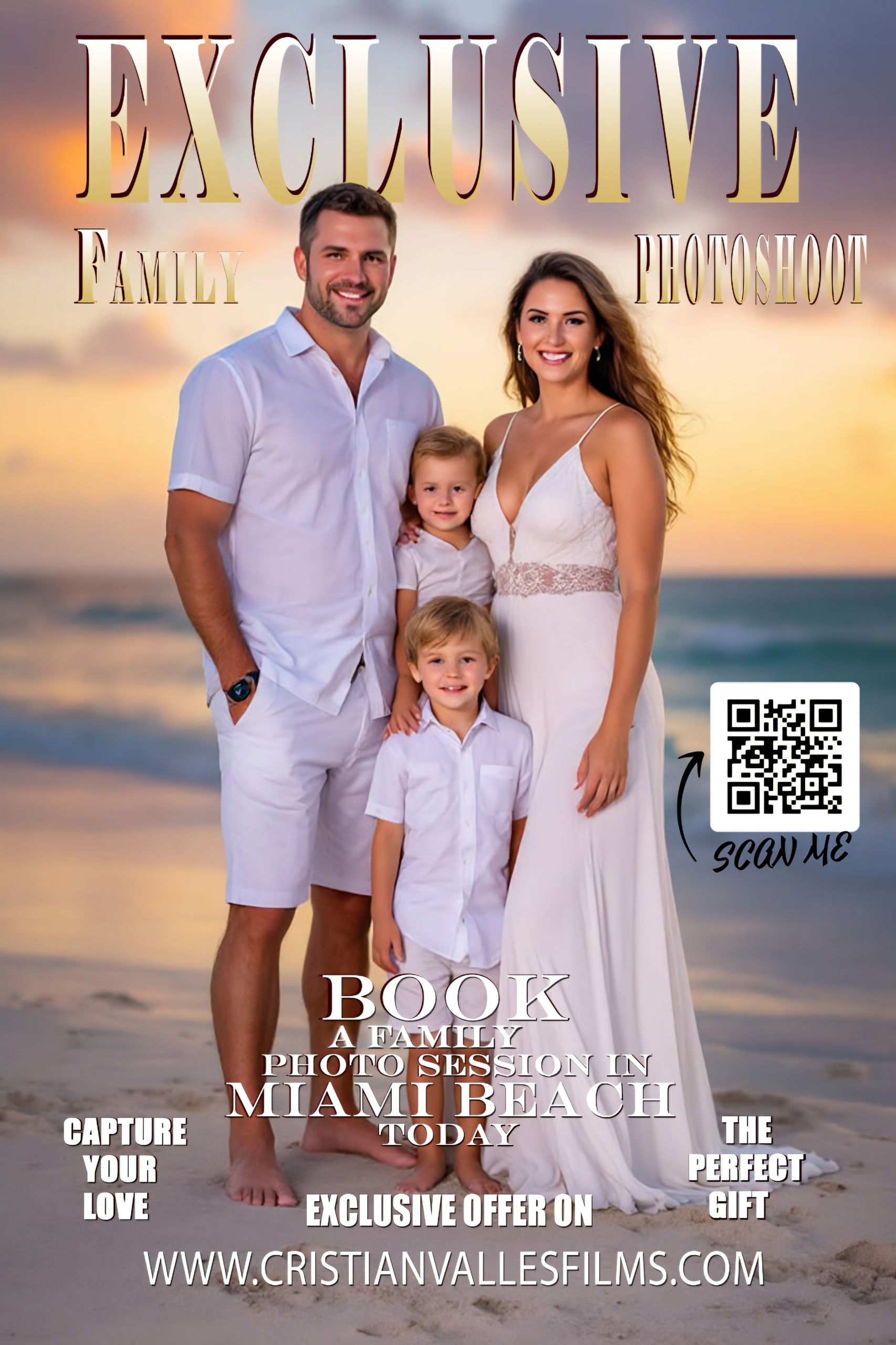 20 Family Session Photoshoot - Silver Package