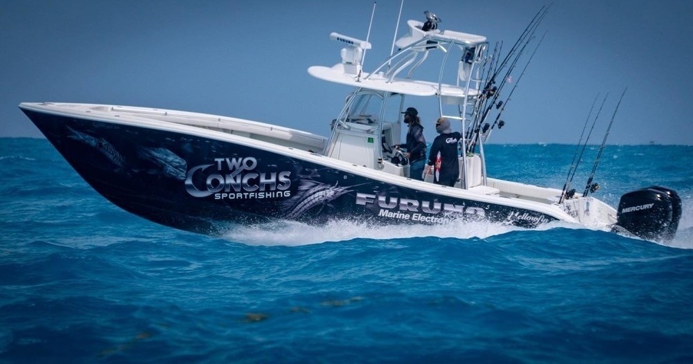 31' Yellowfin w/tower w/twin Mercury 300s — Marathon