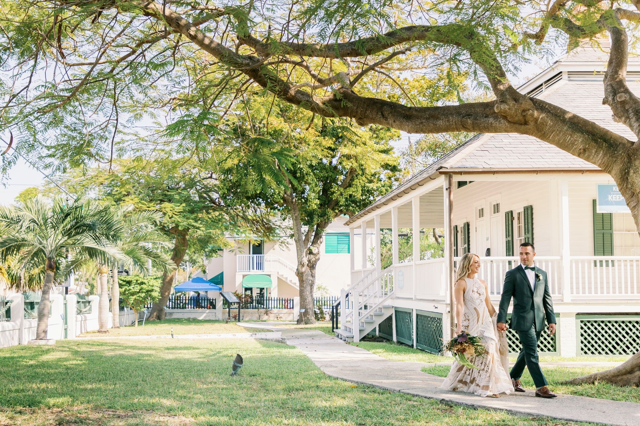 Lighthouse Wedding Photos — Key West