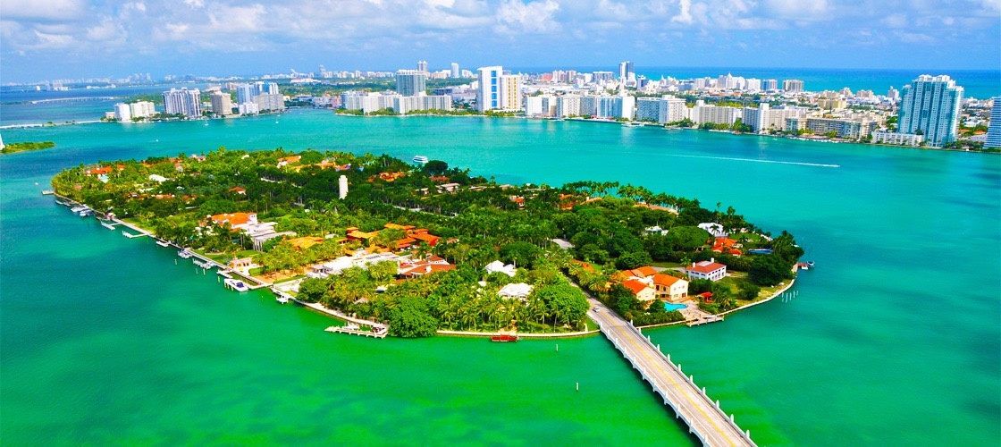 Star Island, Venetian, Monument Island, Hibiscus Island Tour — Miami Beach