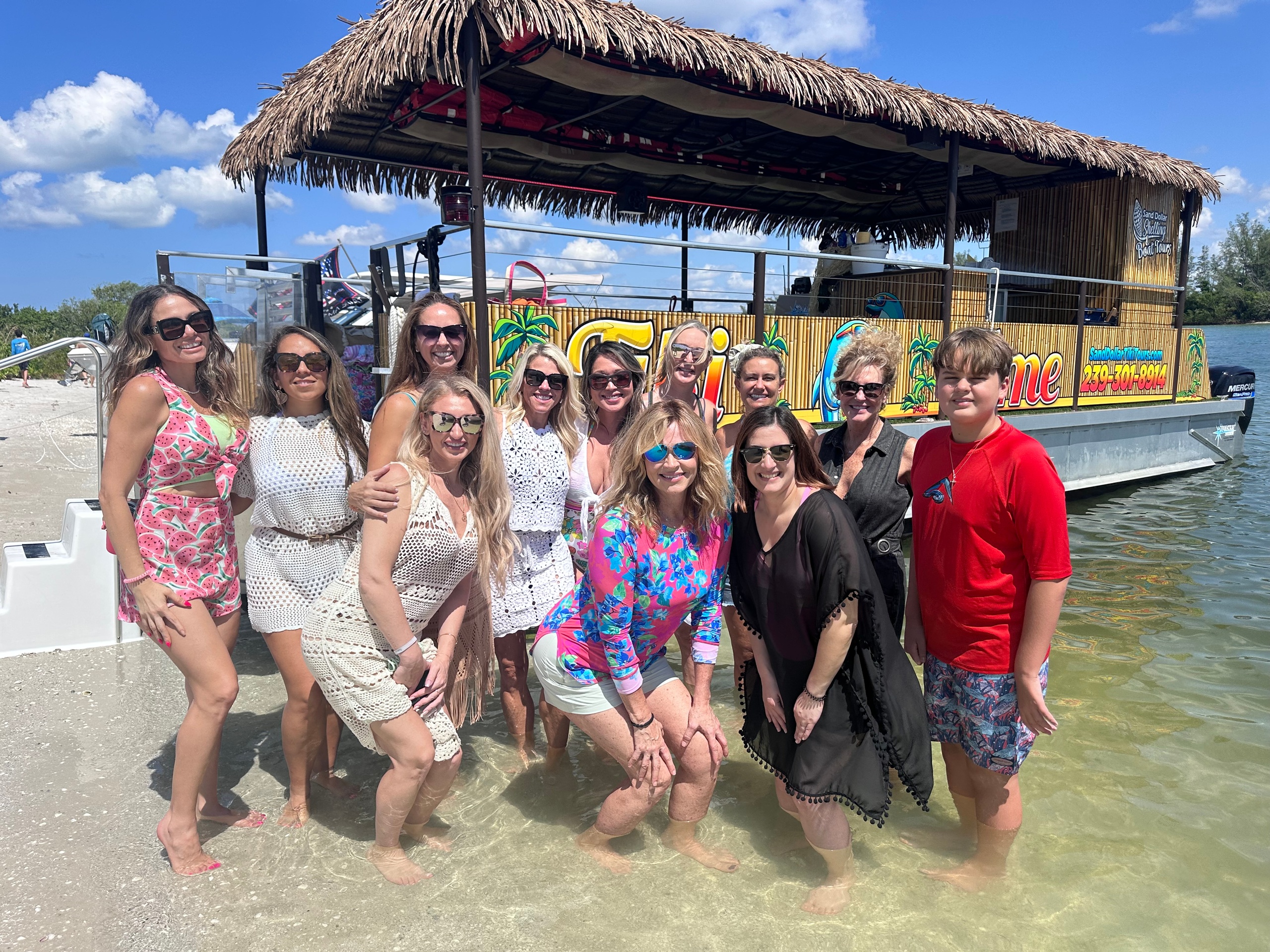 Tiki Boat Shelling, Beach, and Fun Adventure (Sunsets Too!!) — Naples