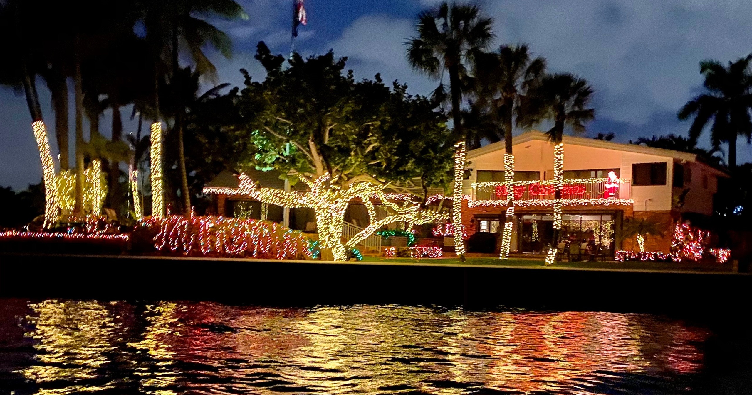 Christmas Lights Show Boat Tours — Fort Lauderdale