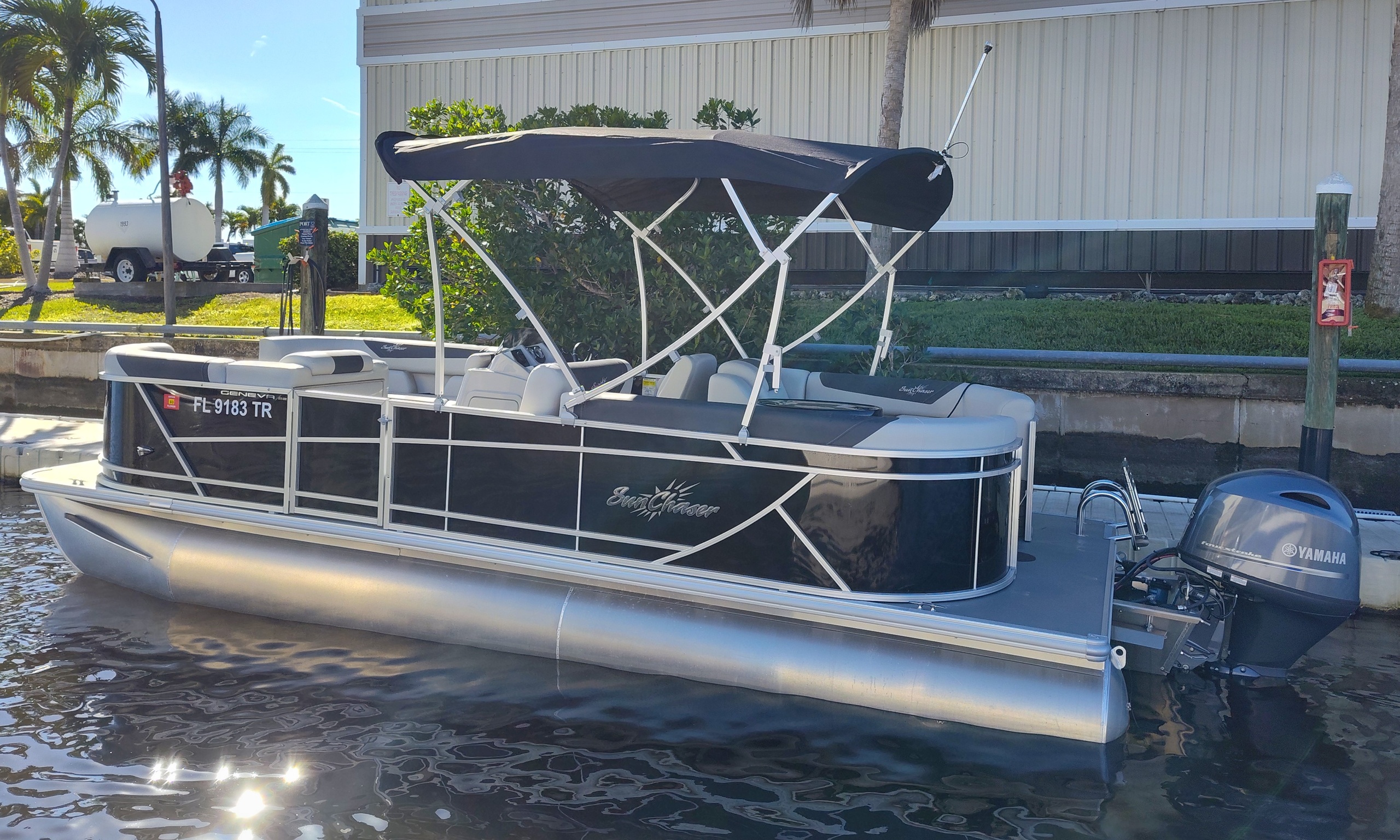Sunchaser Tritoon Rental — Cape Coral