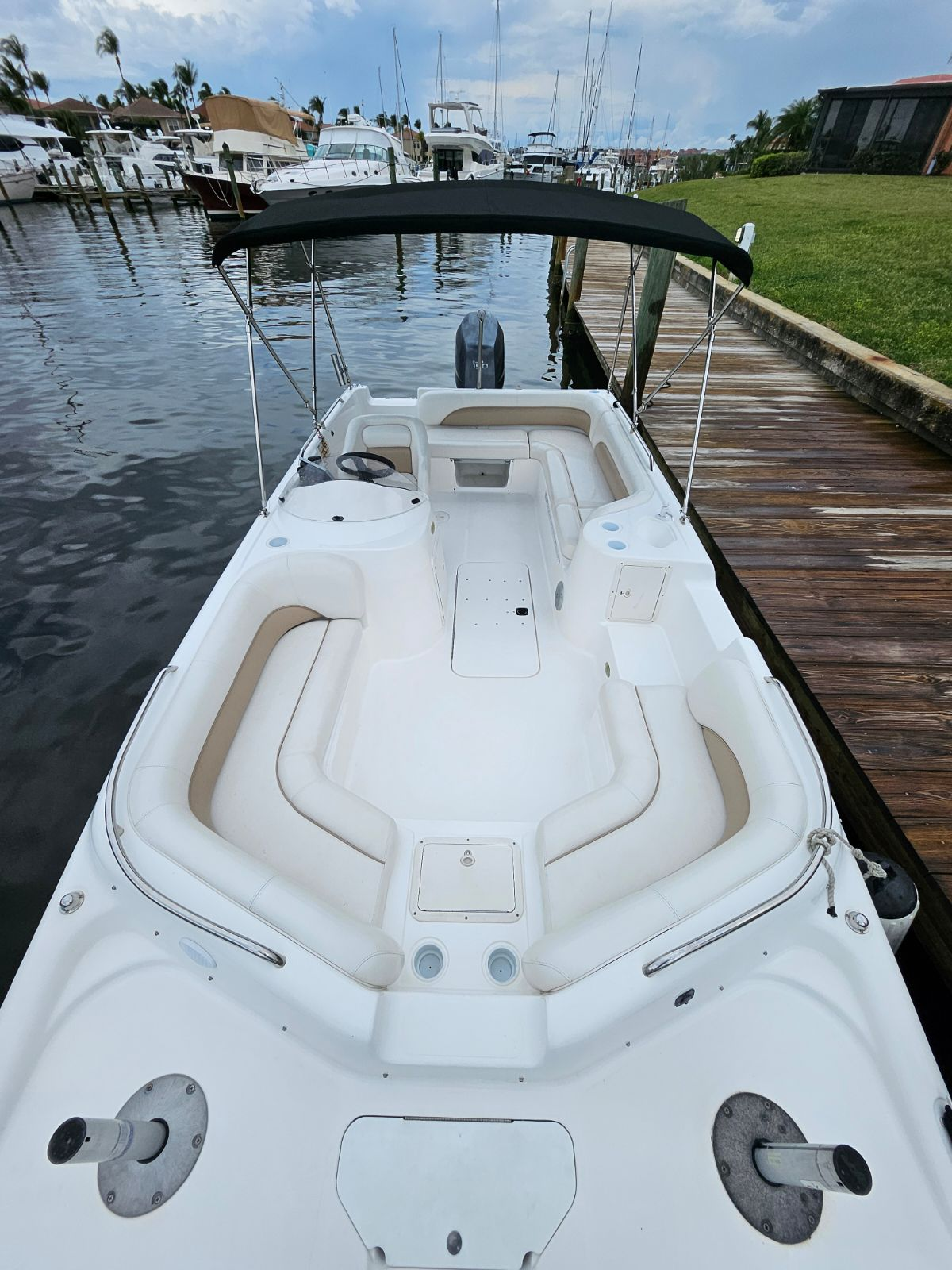 22ft Hurricane Deck Boat 201 OB — Cape Coral