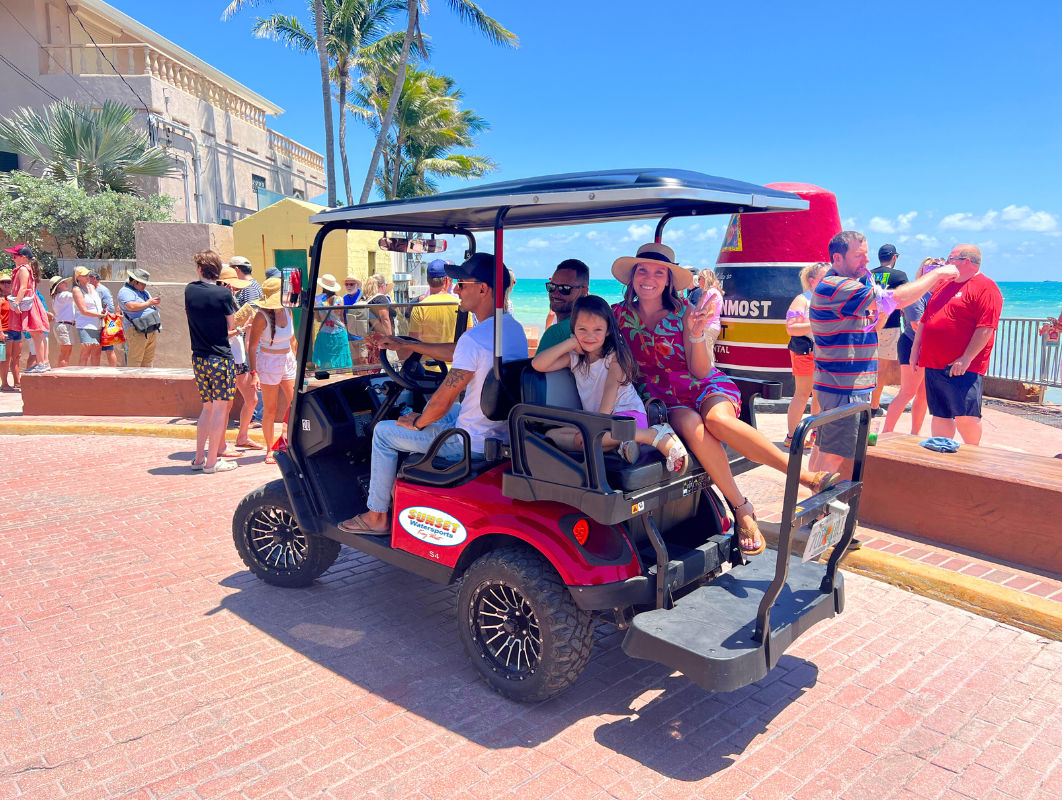 4 Person Golf Cart Rental - Casa Marina — Key West