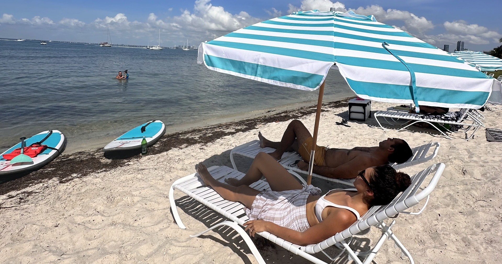 Beach Chair & Umbrella Package