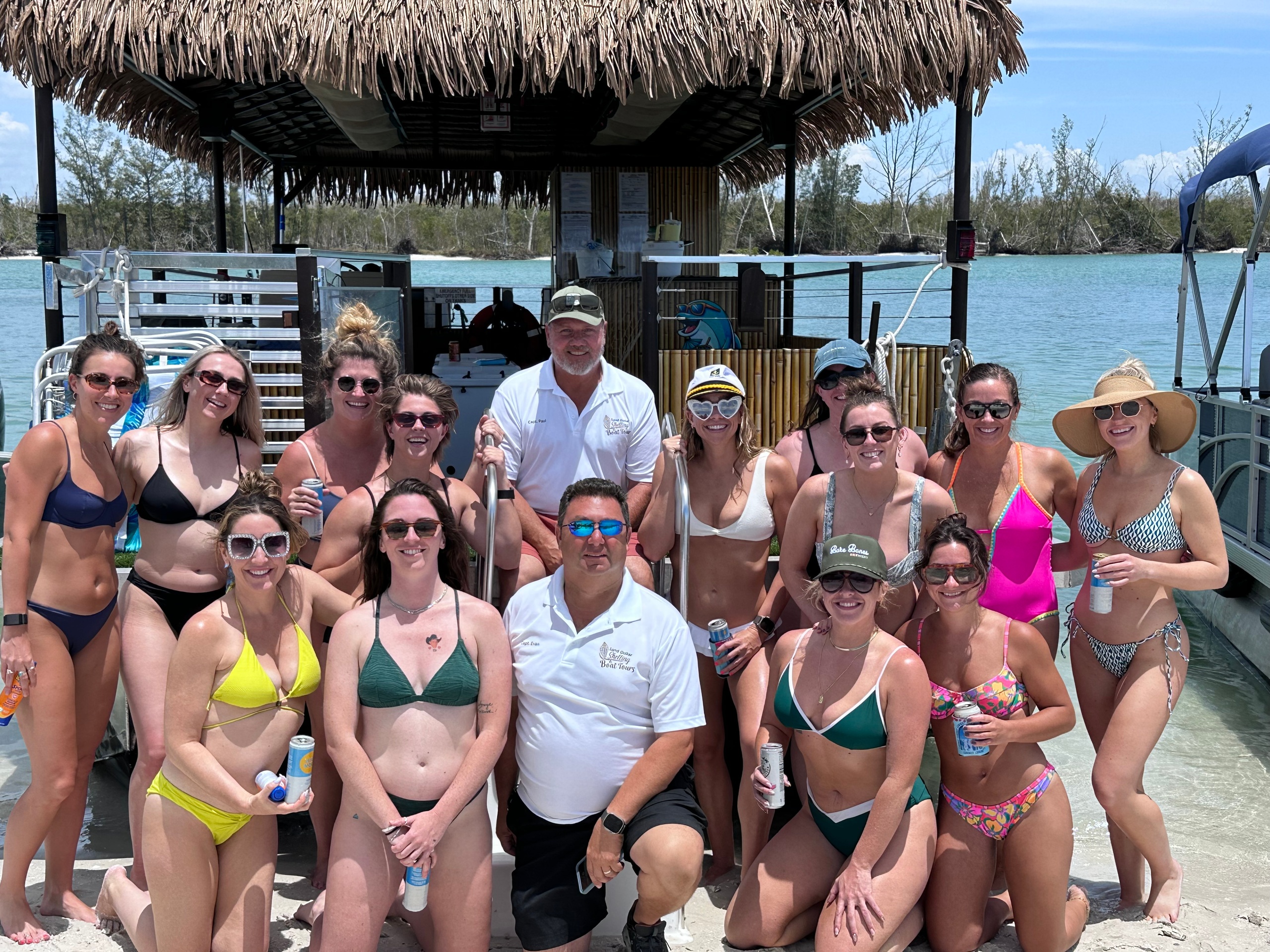 Tiki Bachelorette and Birthday Party Celebrations