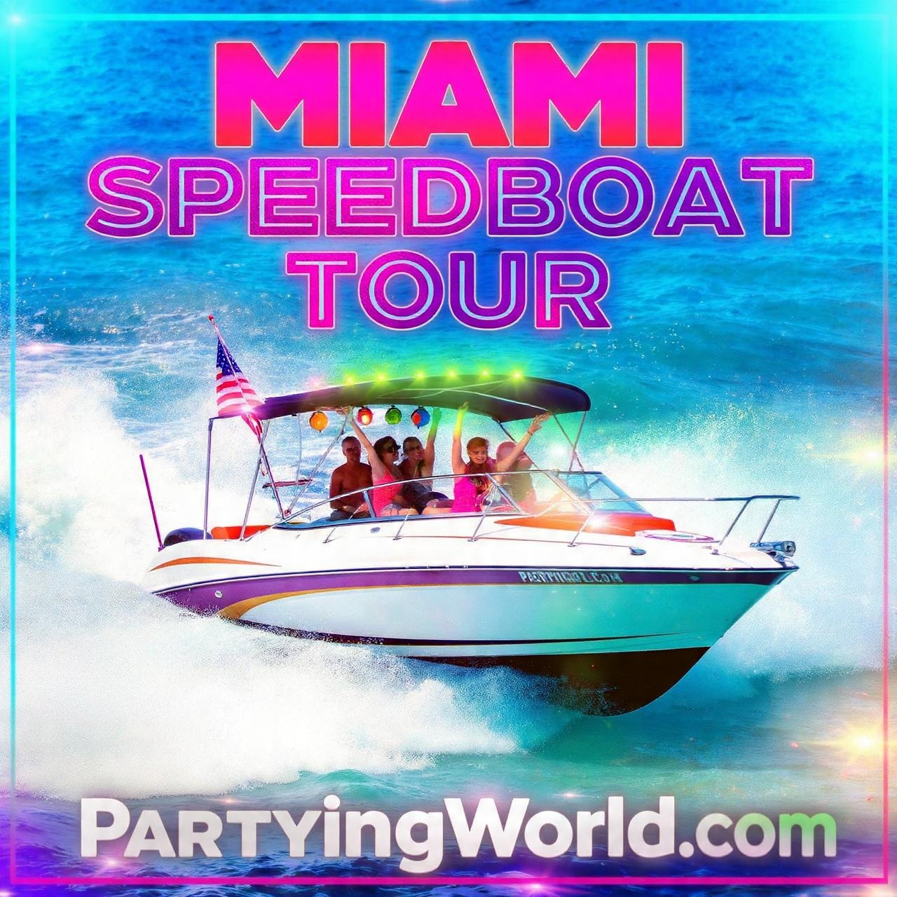 Miami SpeedBoat Tour — Miami Beach