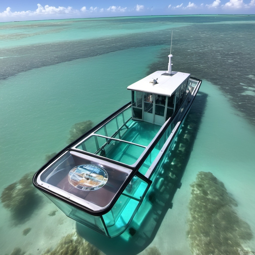 Miami to Key West with Glass Bottom Boat