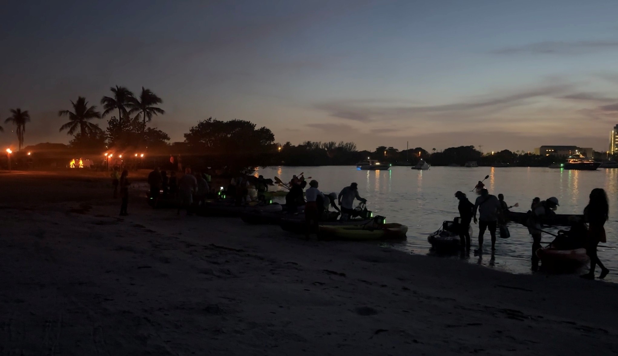 Oleta Adventures Full Moon Kayak Experience