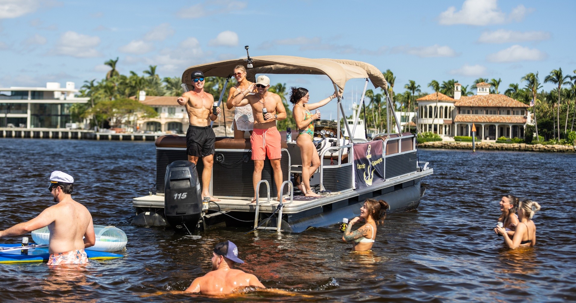 4-Hour Pontoon Getaway — Fort Lauderdale