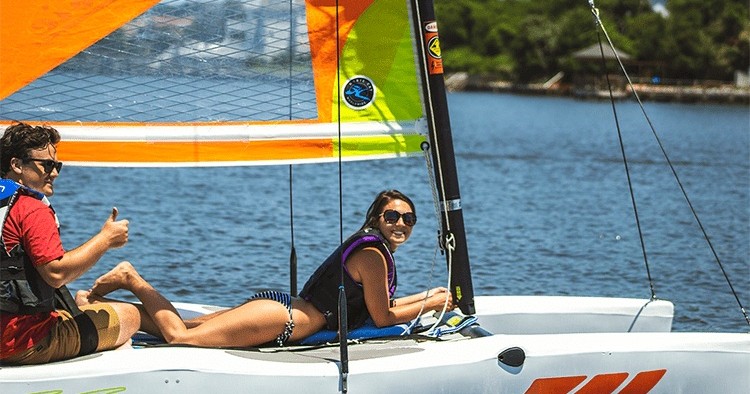 Hobie Wave Sailing Experience and Rental