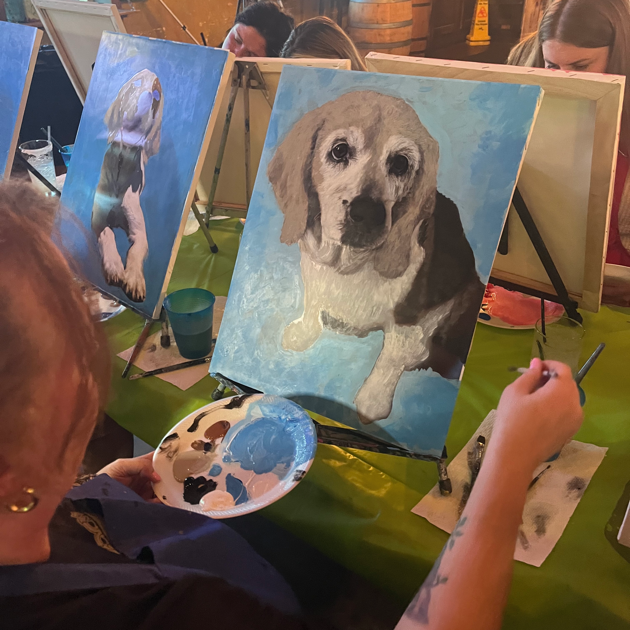 Paint Your Pet Paint Class
