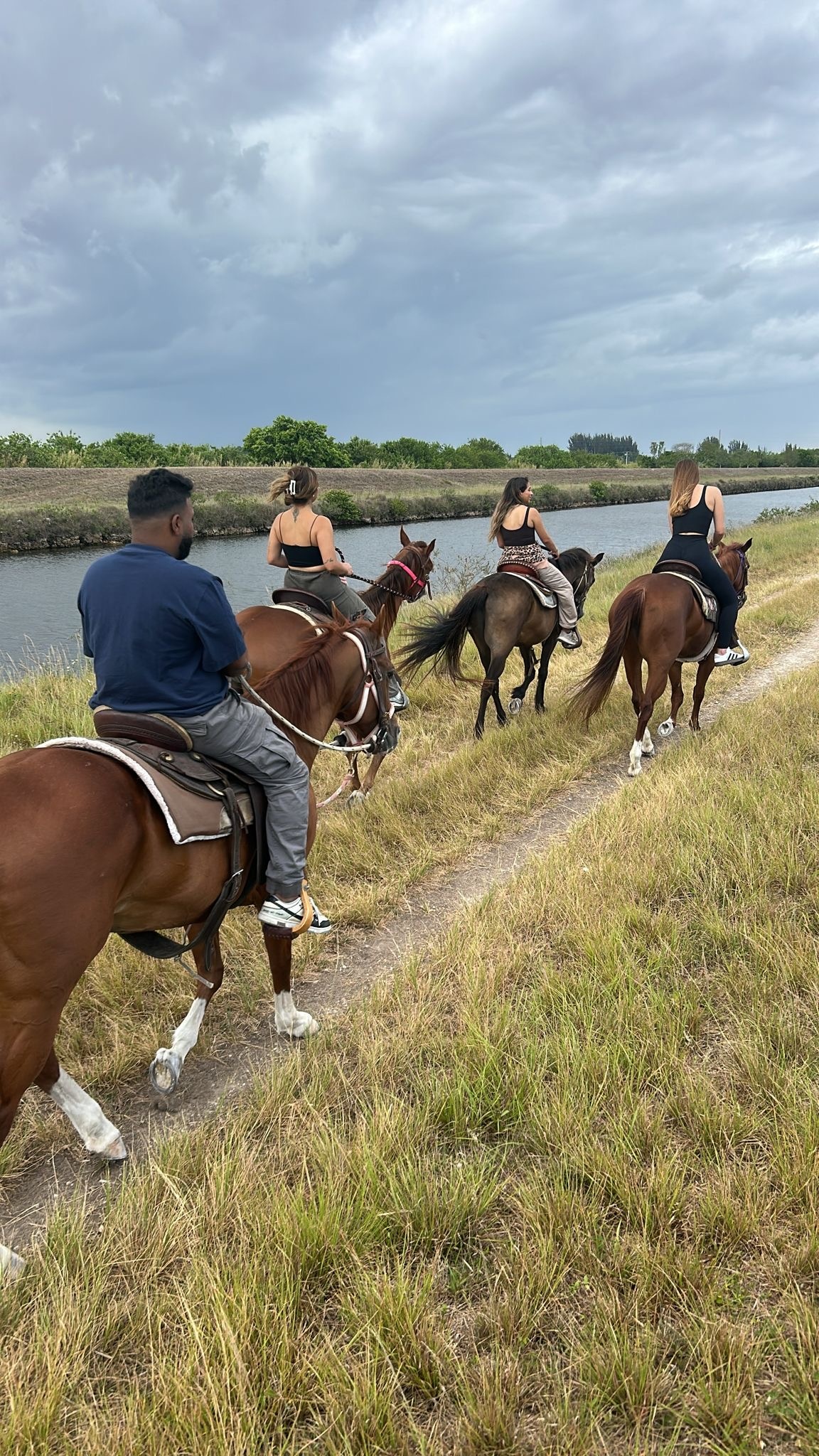 Horse Riding in Miami Countryside — Miami