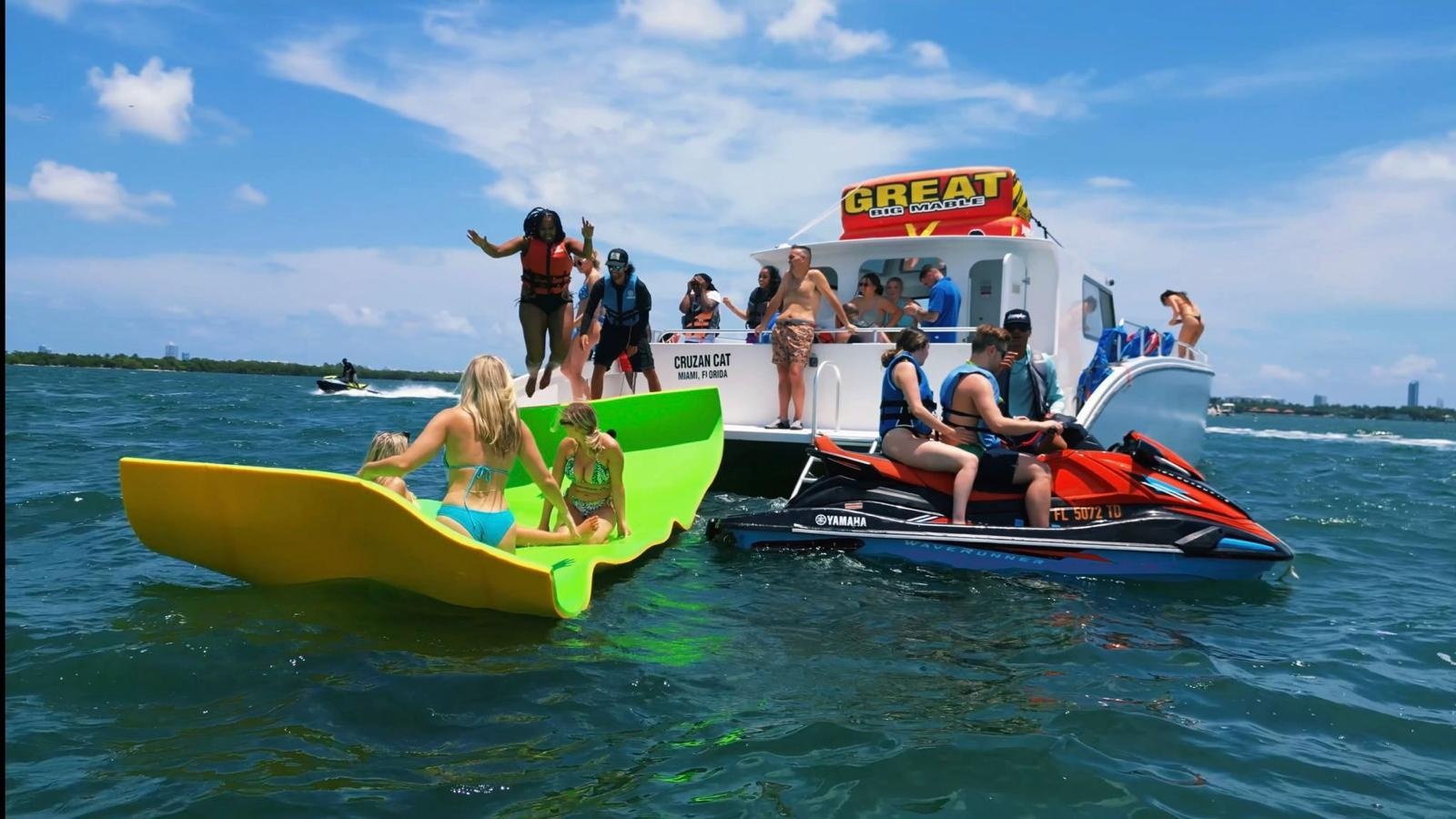 Catamaran + watersports & jetski — Miami
