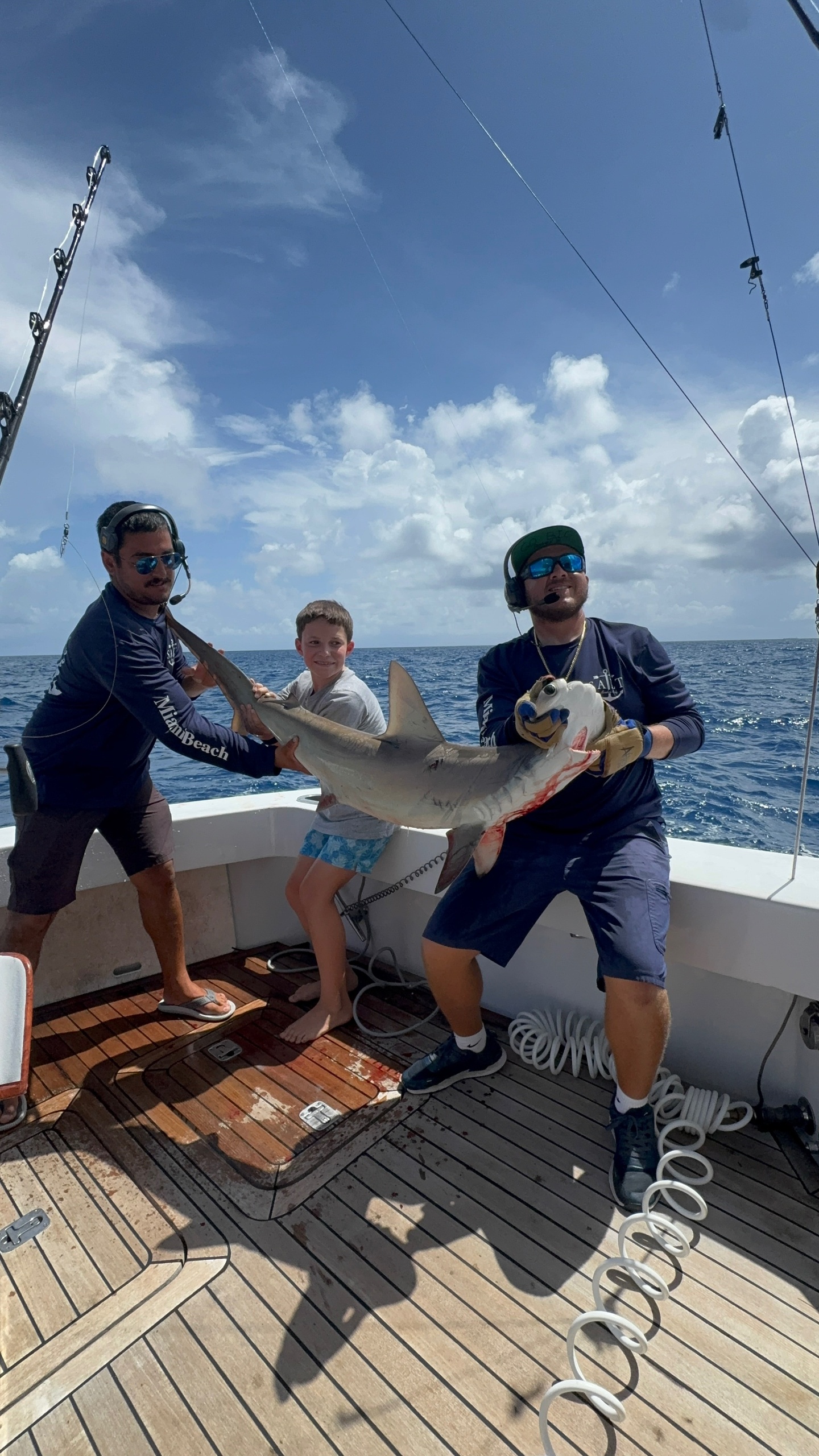 SALT Luxury Private Charter Extreme Shark Fishing