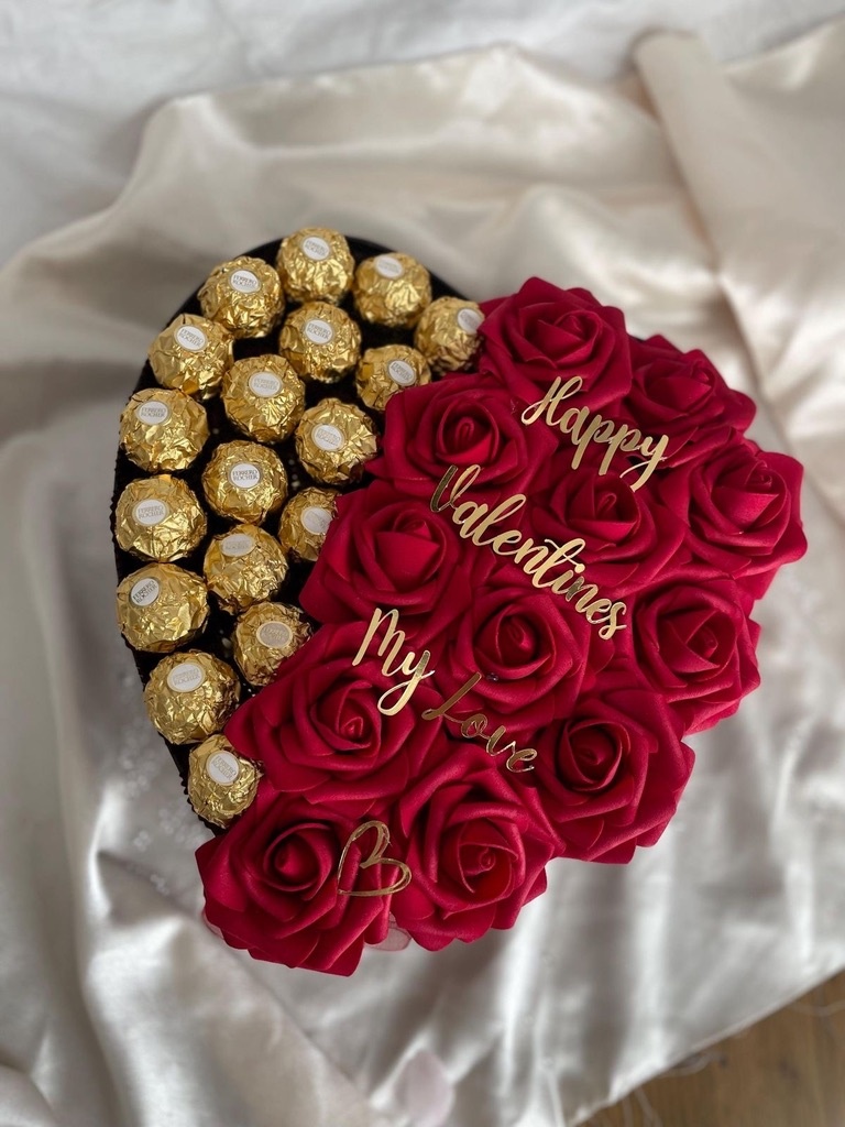 Heart Roses Box — Miami
