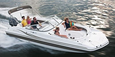 24' Hurricane Deck Boat Rental — Marathon